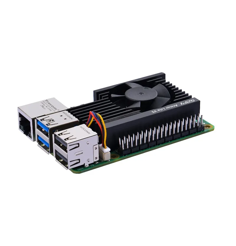 52Pi Armor Lite V5 Heatsink with Fan for Raspberry Pi 5 - Image 5