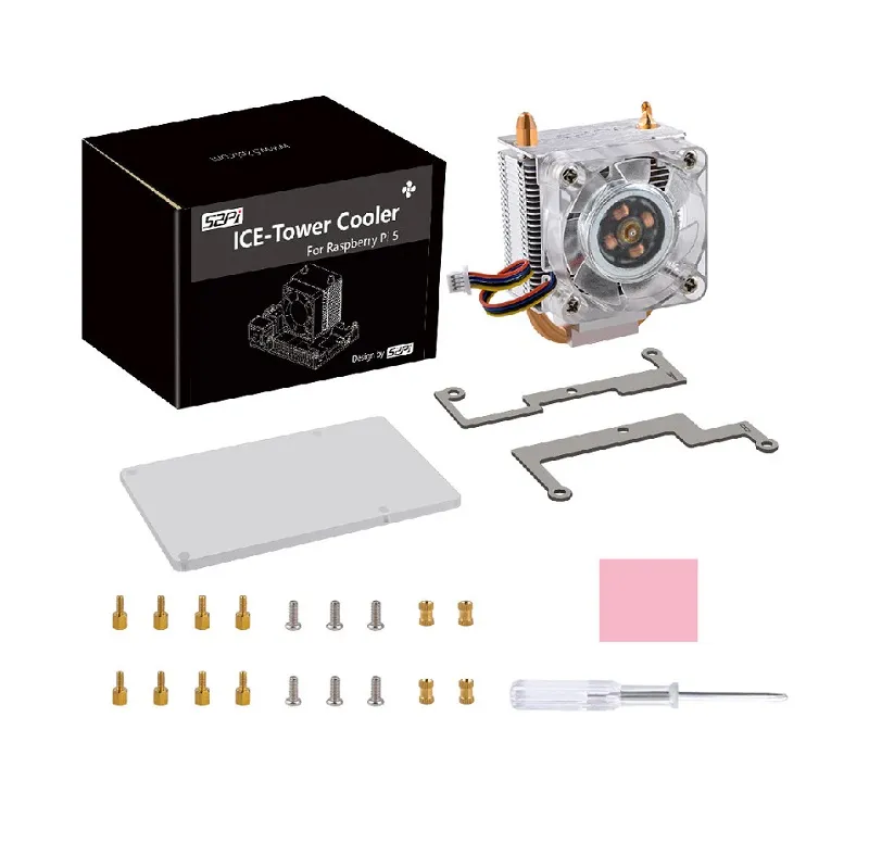 52Pi ICE Tower Cooler for Raspberry Pi 5 - Image 4