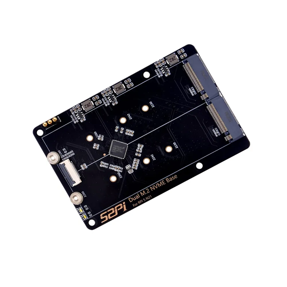 52Pi N21 Dual NVMe Base for Raspberry Pi 5