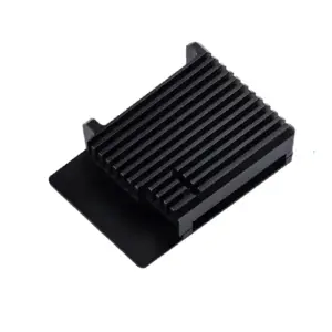 52Pi Raspberry Pi 5 Aluminum Black Passive Cooling Case
