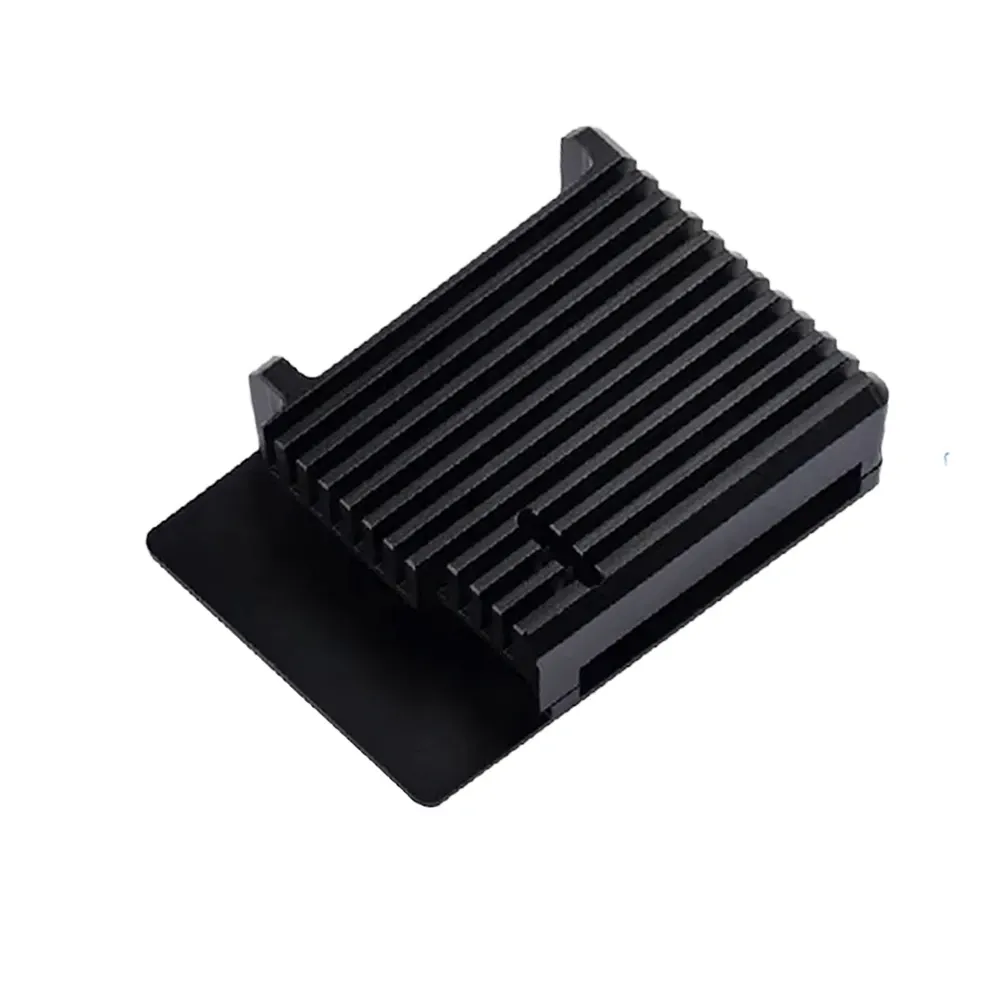 52Pi Raspberry Pi 5 Aluminum Black Passive Cooling Case
