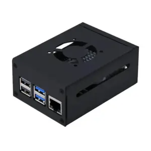 52Pi Raspberry Pi 5 Metal Case with Fan & Heatsinks
