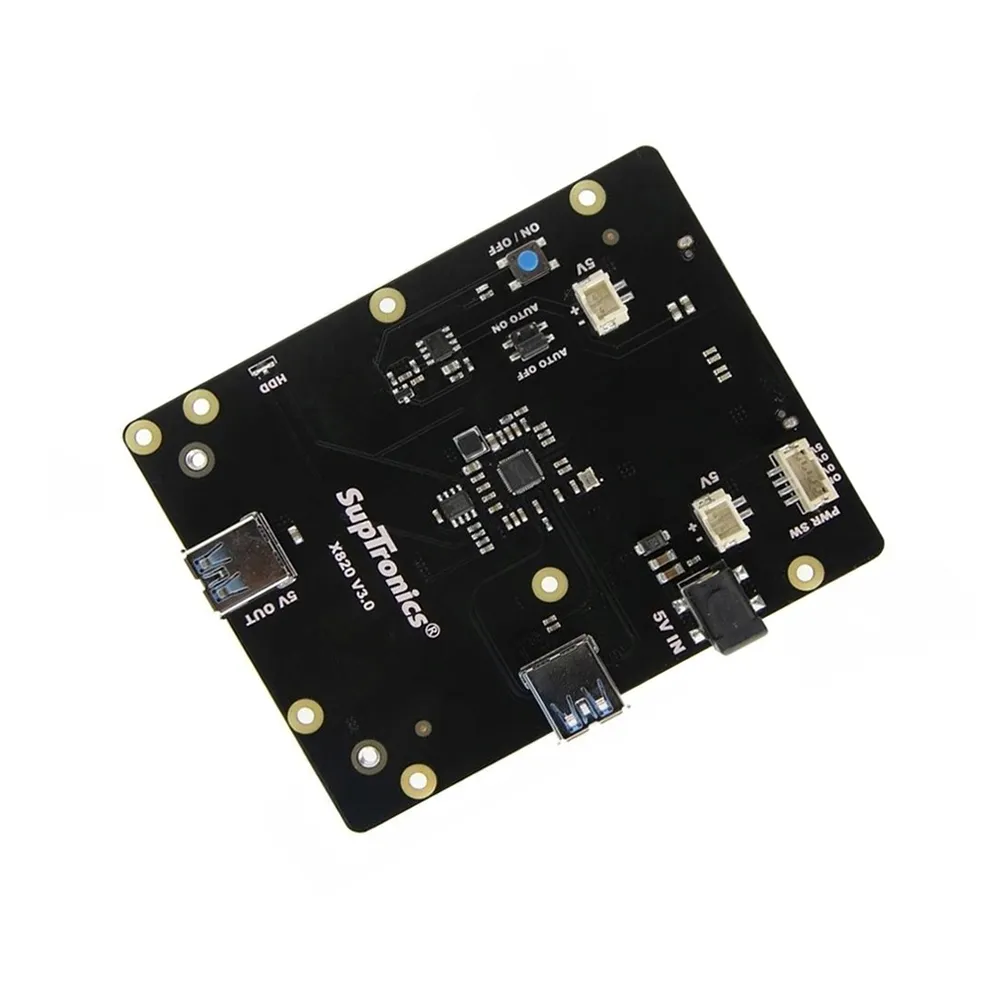 52Pi X820 V3.0 2.5" SATA HDD/SSD Shield for Raspberry Pi