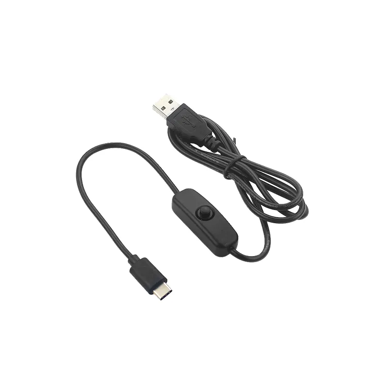 5V 3A USB-C Cable with ON/OFF Switch for Raspberry Pi 4B - Image 2
