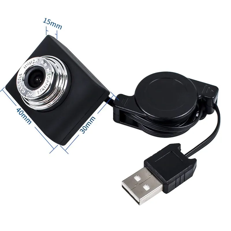640x480 USB Camera with Retractable Cable for Raspberry Pi - Image 2