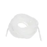 8mm White Spiral Cable Wrap (10M)