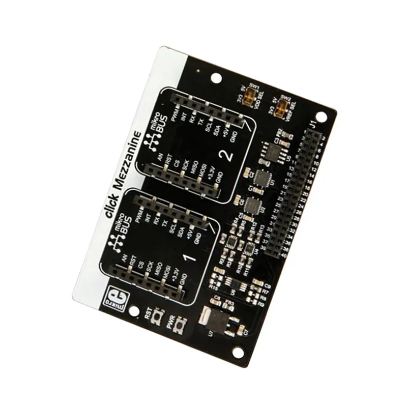 96Boards Click Mezzanine Starter Kit, LS Mezzanine, 3 Click Boards