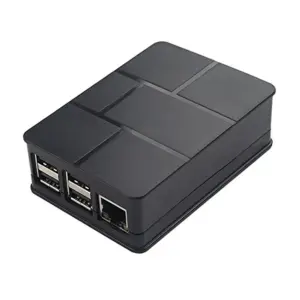 ABS Case with Camera Cable Hole for Raspberry Pi 3B/B+