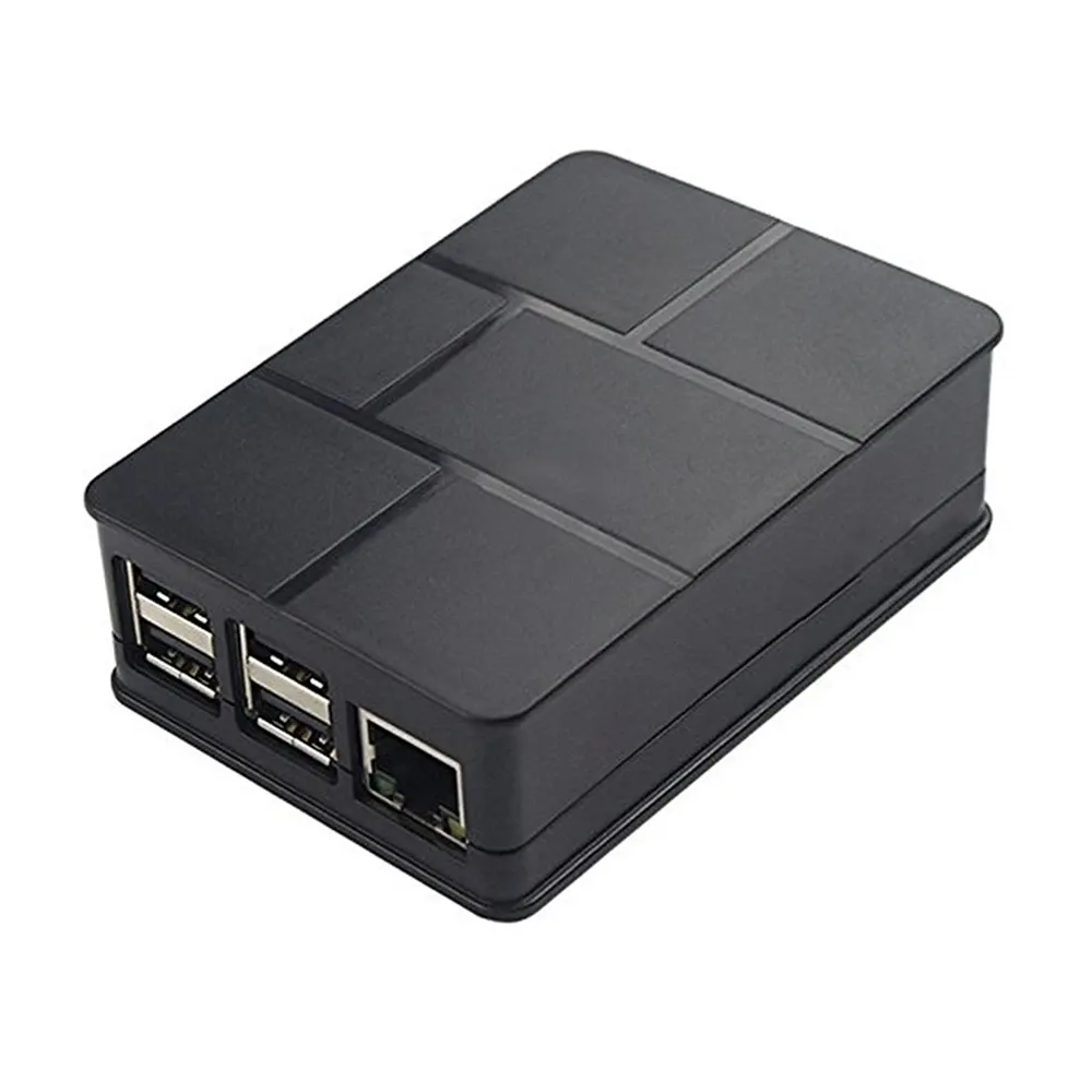 ABS Case with Camera Cable Hole for Raspberry Pi 3B/B+
