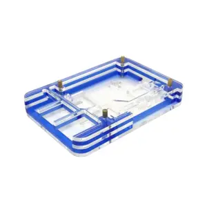 Acrylic Blue Multilayer Case for Raspberry Pi 5