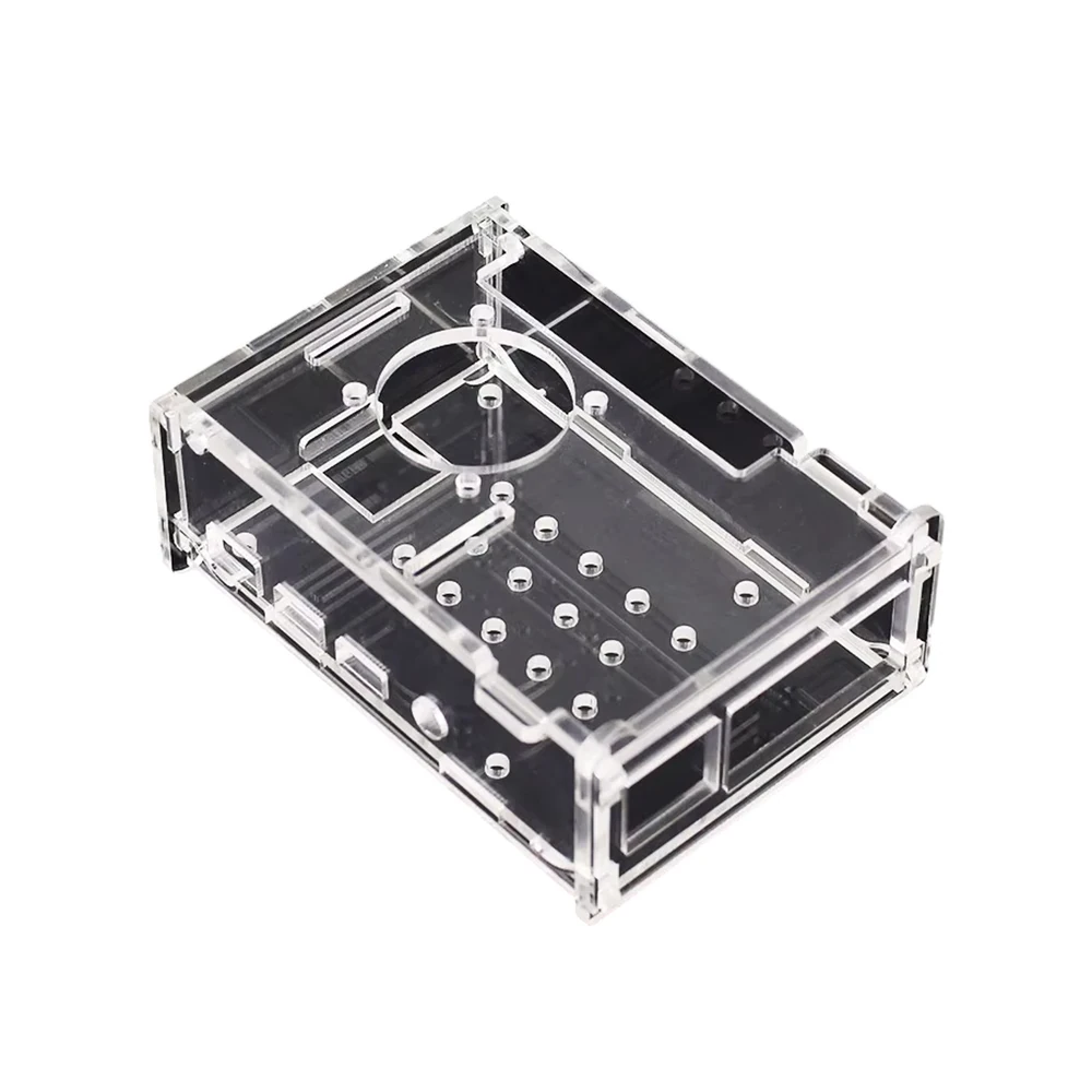 Acrylic Case for Raspberry Pi 4B (Fan Slot) - Image 3