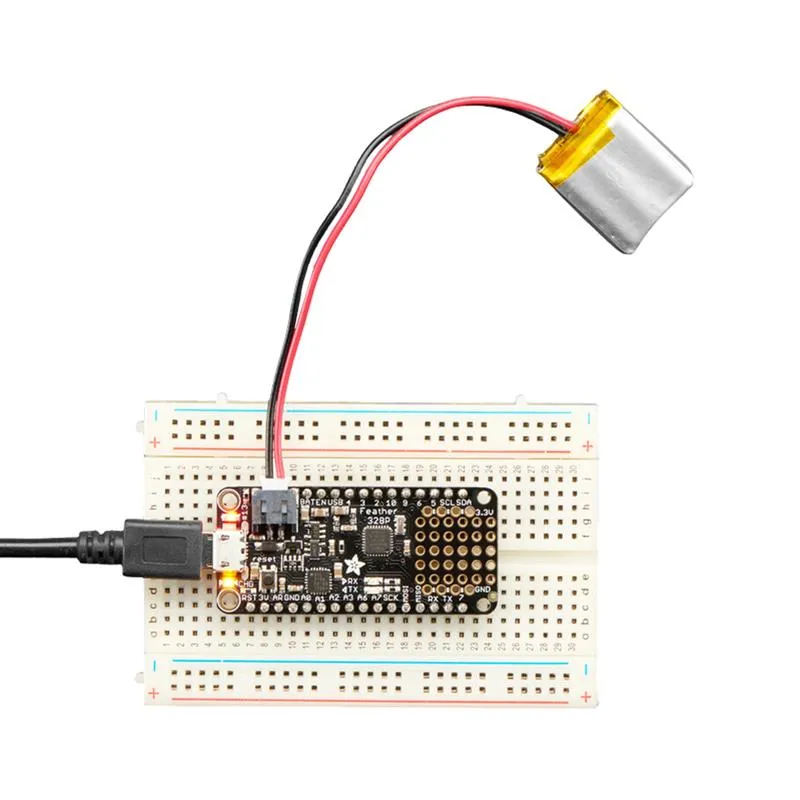 Adafruit Feather 328P ATmega328P Dev Board w/ LiPo - Image 5