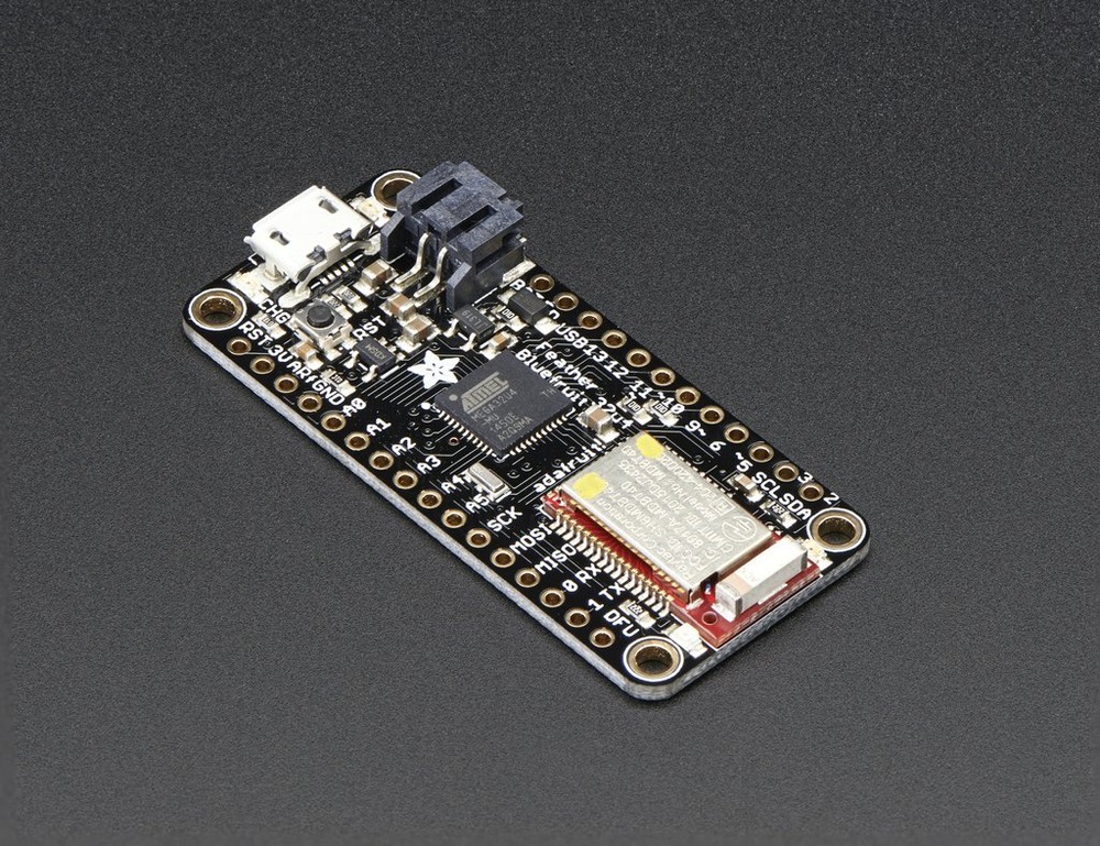 Adafruit Feather 32u4 Bluefruit LE MCU Dev Board - Image 2