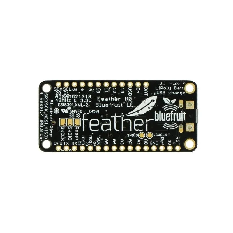 Adafruit Feather M0 Bluefruit LE Development Board - Image 5