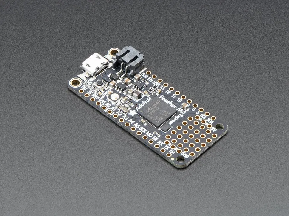 Adafruit Feather M4 Express - ATSAMD51 Cortex M4 - Image 2
