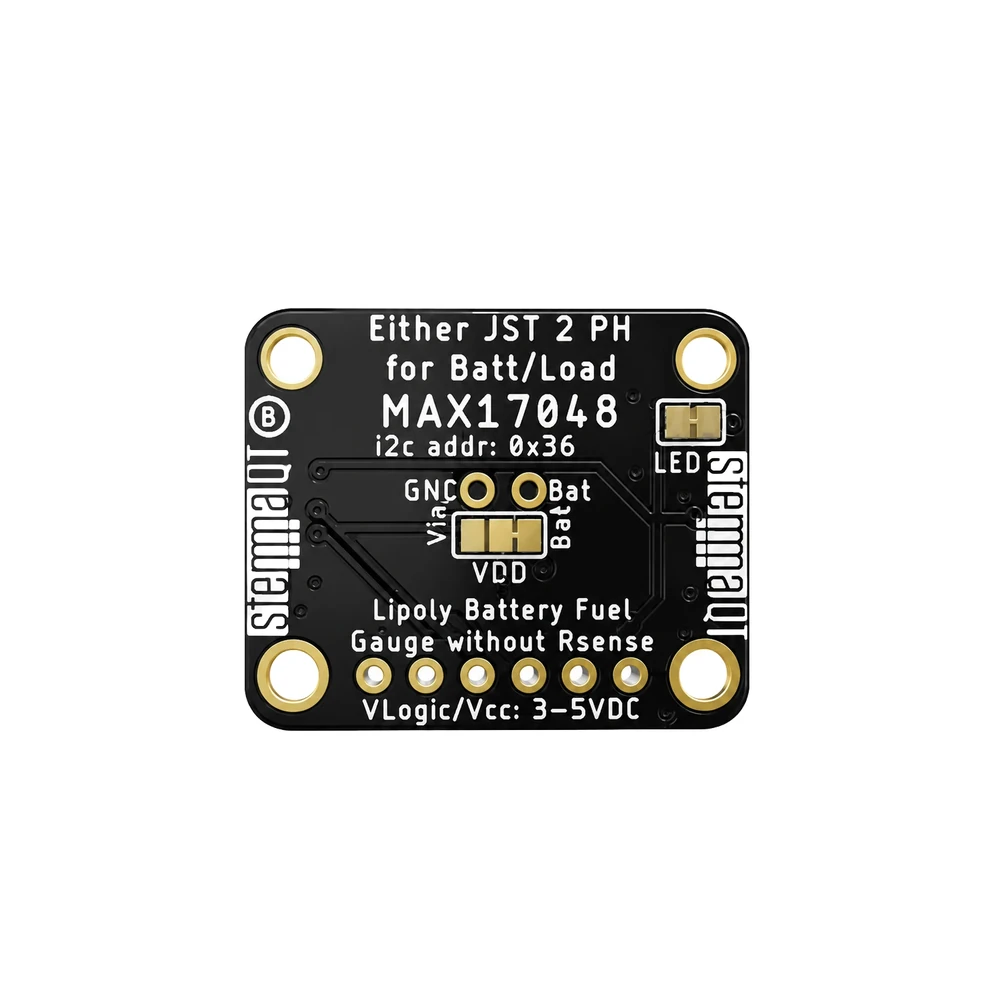 Adafruit MAX17048 LiPo/LiIon Fuel Gauge - STEMMA QT - Image 3
