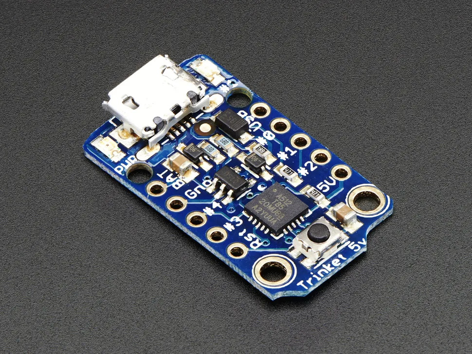 Adafruit Trinket 5V 16MHz ATtiny85 Microcontroller - Image 2