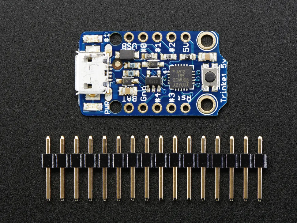 Adafruit Trinket 5V 16MHz ATtiny85 Microcontroller - Image 3