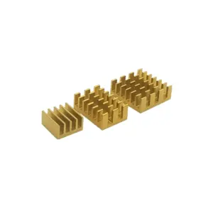 Aluminum 3-in-1 Heat Sink Set for Raspberry Pi 4B