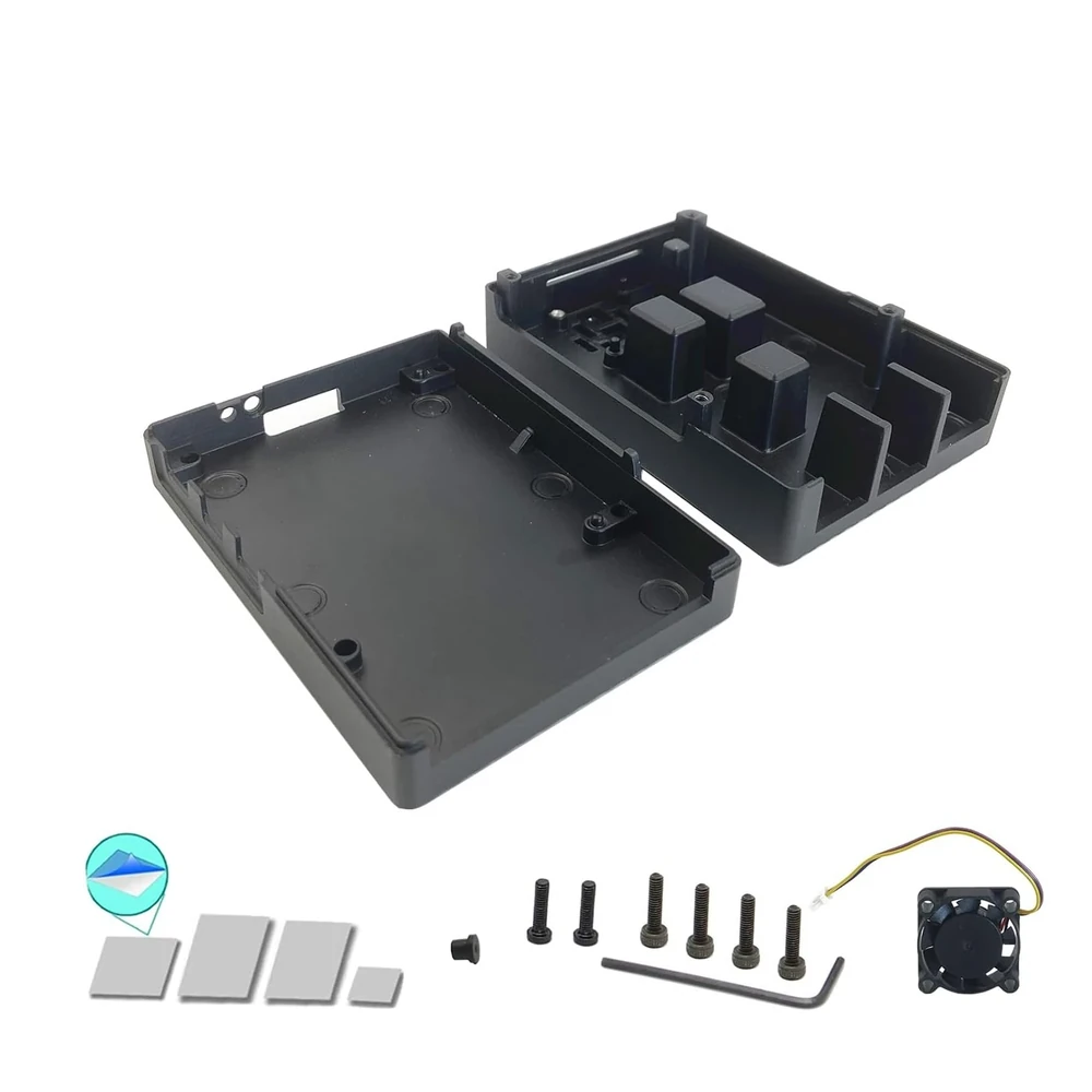 Aluminum Case with Cooling Fan for Raspberry Pi 5 - Image 3