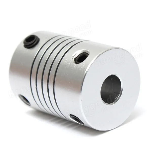 Aluminum Flexible Shaft Coupling 5mm x 5mm Bore - Image 4