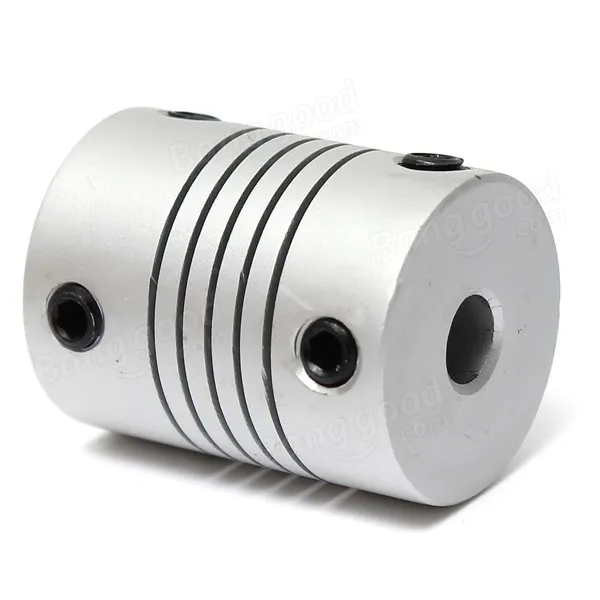 Aluminum Flexible Shaft Coupling 5mm x 5mm Bore - Image 5