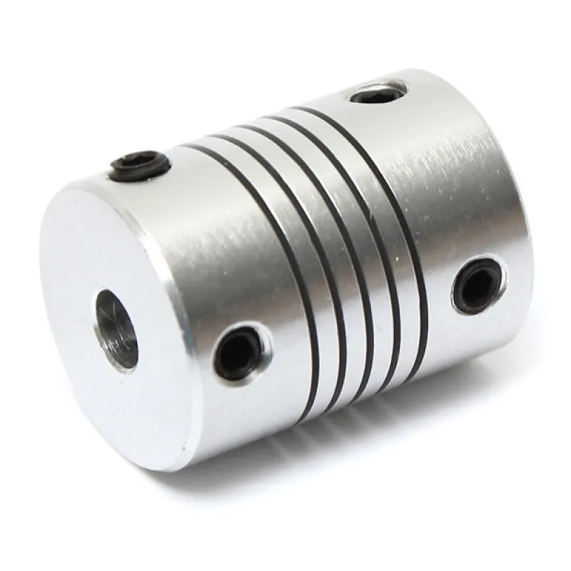 Aluminum Flexible Shaft Coupling 5mm x 5mm Bore - Image 7