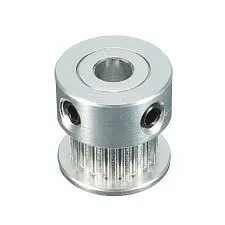 Aluminum GT2 Timing Pulley, 20 Tooth, 5mm Bore (2-Pack) - Image 2