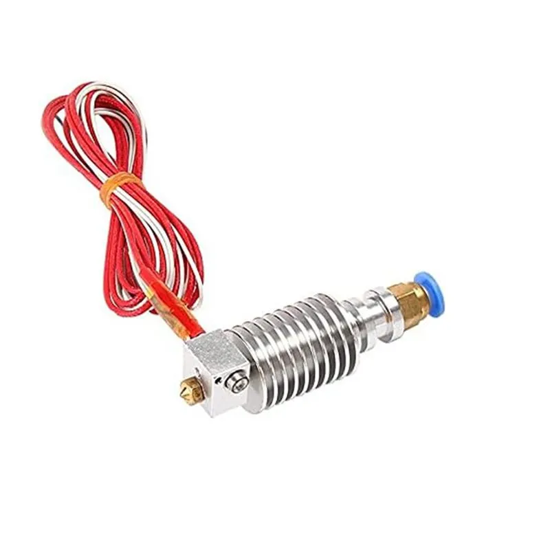 Aluminum J-Head Hotend for RepRap MakerBot 3D Printers