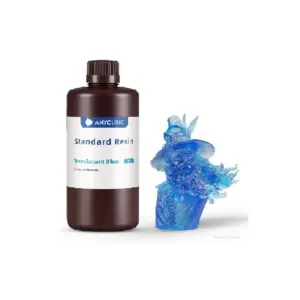 Anycubic Standard Resin, Translucent Blue, 1kg