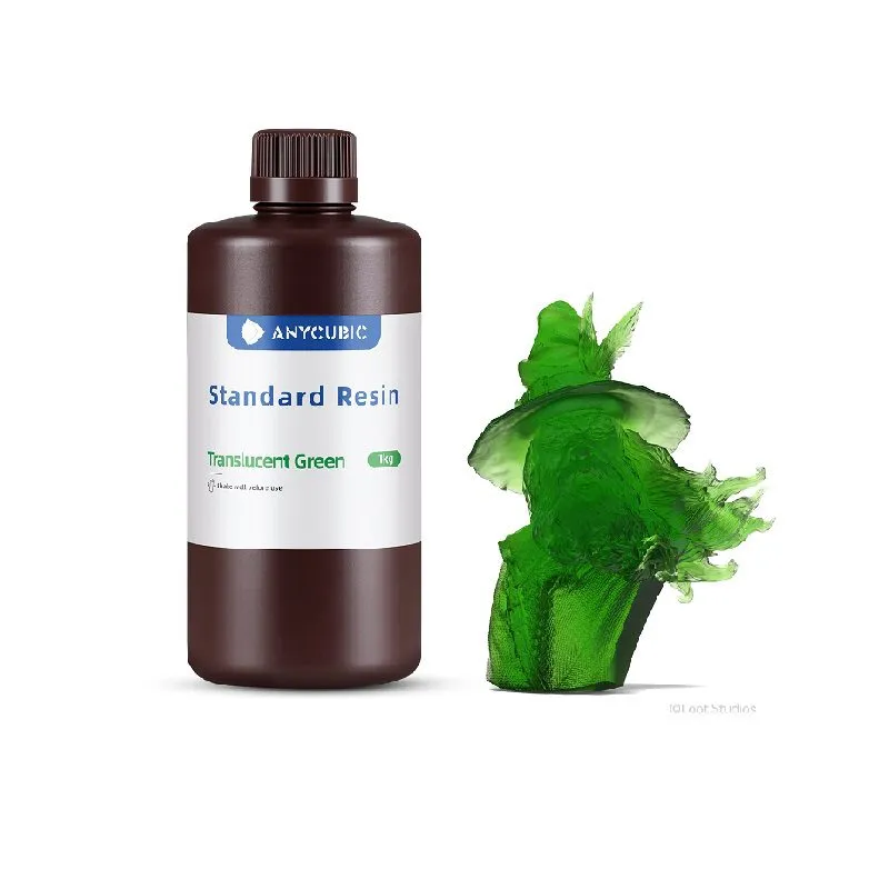 Anycubic Standard Resin Translucent Green 1kg