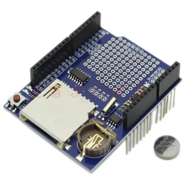 Arduino Data Logger Shield w/ SD Card & RTC - Image 2