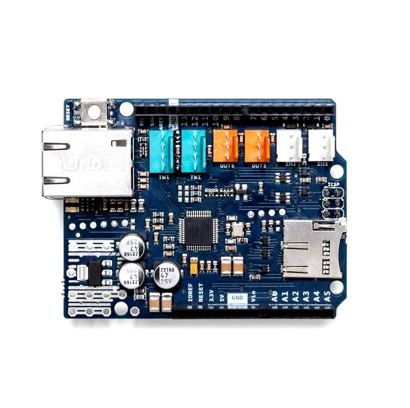 Arduino Ethernet Shield 2 (A000024) with W5500 & PoE - Image 4