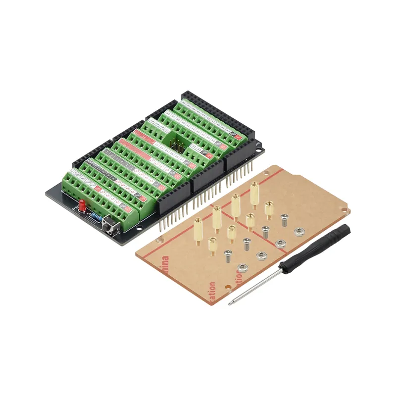 Arduino MEGA 2560 GPIO Terminal Board w/ Acrylic Base - Image 3