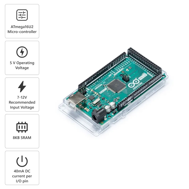 Arduino Mega 2560 Rev3 ATmega2560 Development Board - Image 8
