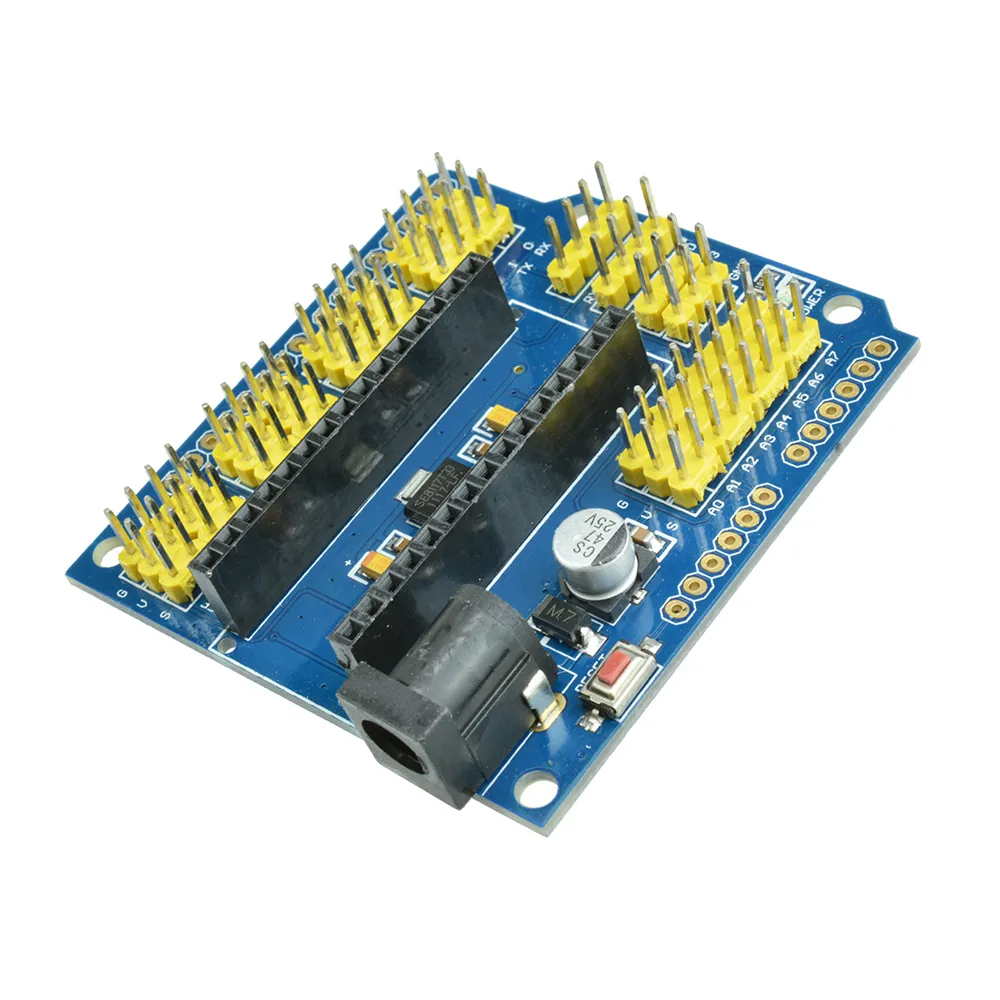 Arduino Nano 328P IO Shield Breakout Adapter Board - Image 3