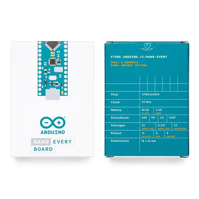 Arduino Nano Every ABX00028 (5V, ATMega4809) - Image 5