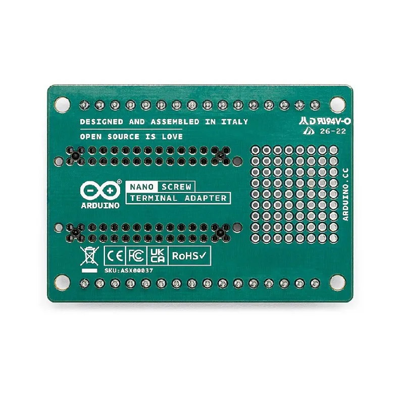 Arduino Nano Screw Terminal Adapter ASX00037 - Image 2