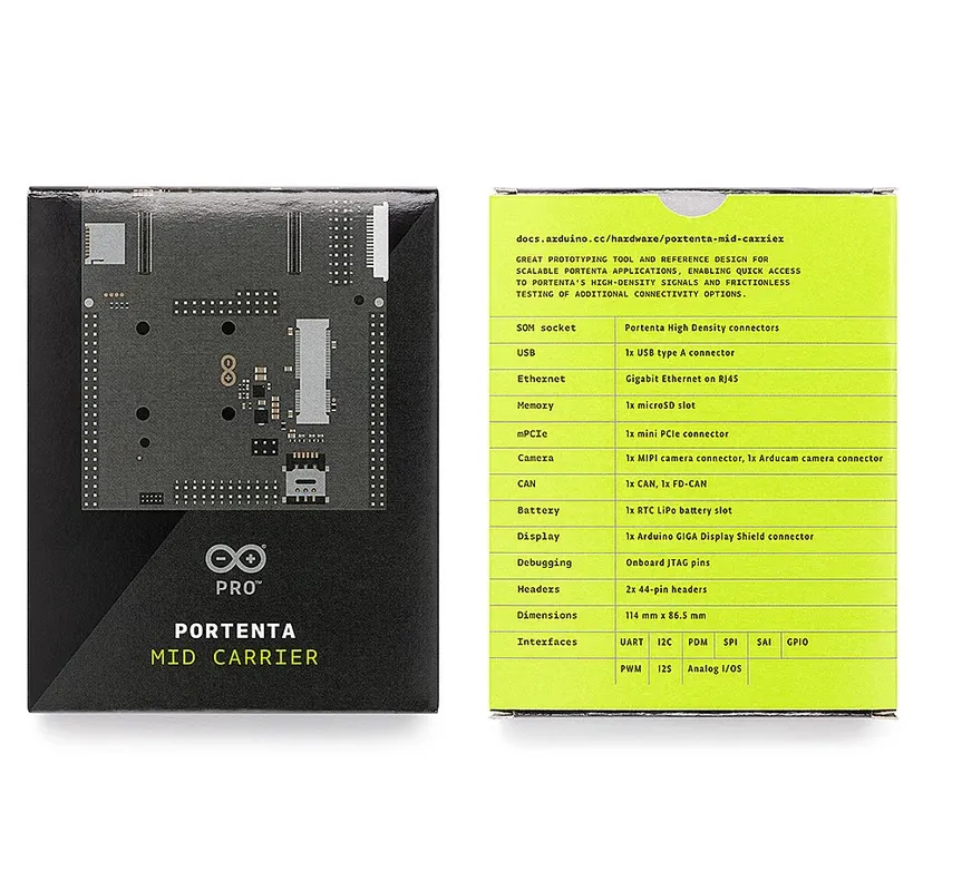 Arduino Portenta Mid Carrier Board - IoT Expansion ASX00055 - Image 5