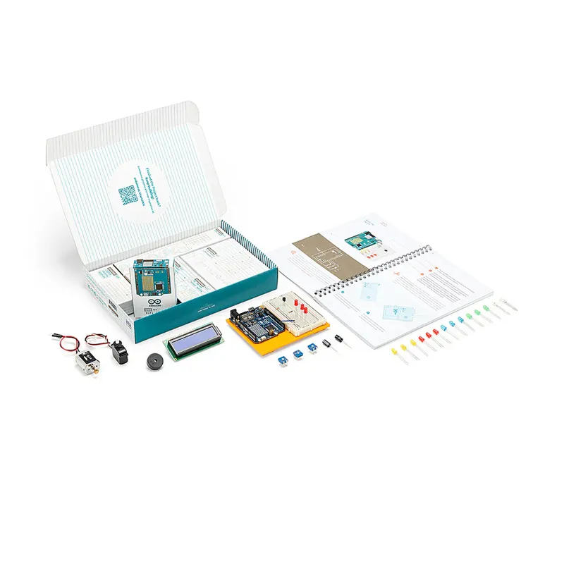 Arduino Starter Kit R4 WiFi w/ Project Guide Book - Image 2