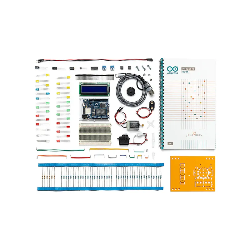 Arduino Starter Kit R4 WiFi w/ Project Guide Book - Image 4