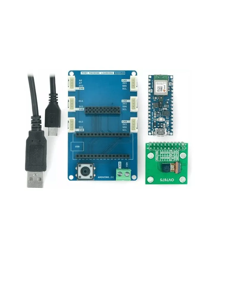 Arduino TinyML Kit AKX00028 Nano 33 BLE Sense OV7675 Camera - Image 4