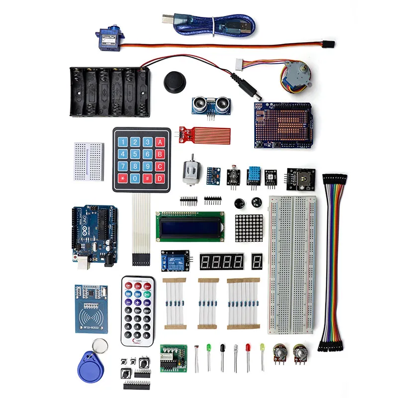 Arduino UNO Rev R3 Advanced Starter Kit ATmega328