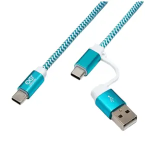 Arduino USB-C to USB-C Cable w/ USB-A Adapter