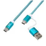 Arduino USB-C to USB-C Cable w/ USB-A Adapter