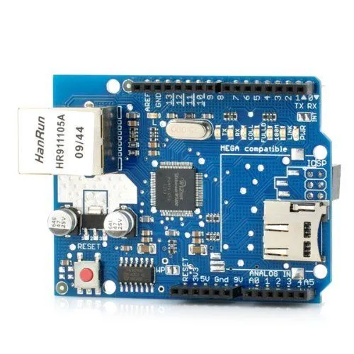 Arduino W5100 Ethernet Shield with Micro SD Slot - Image 3