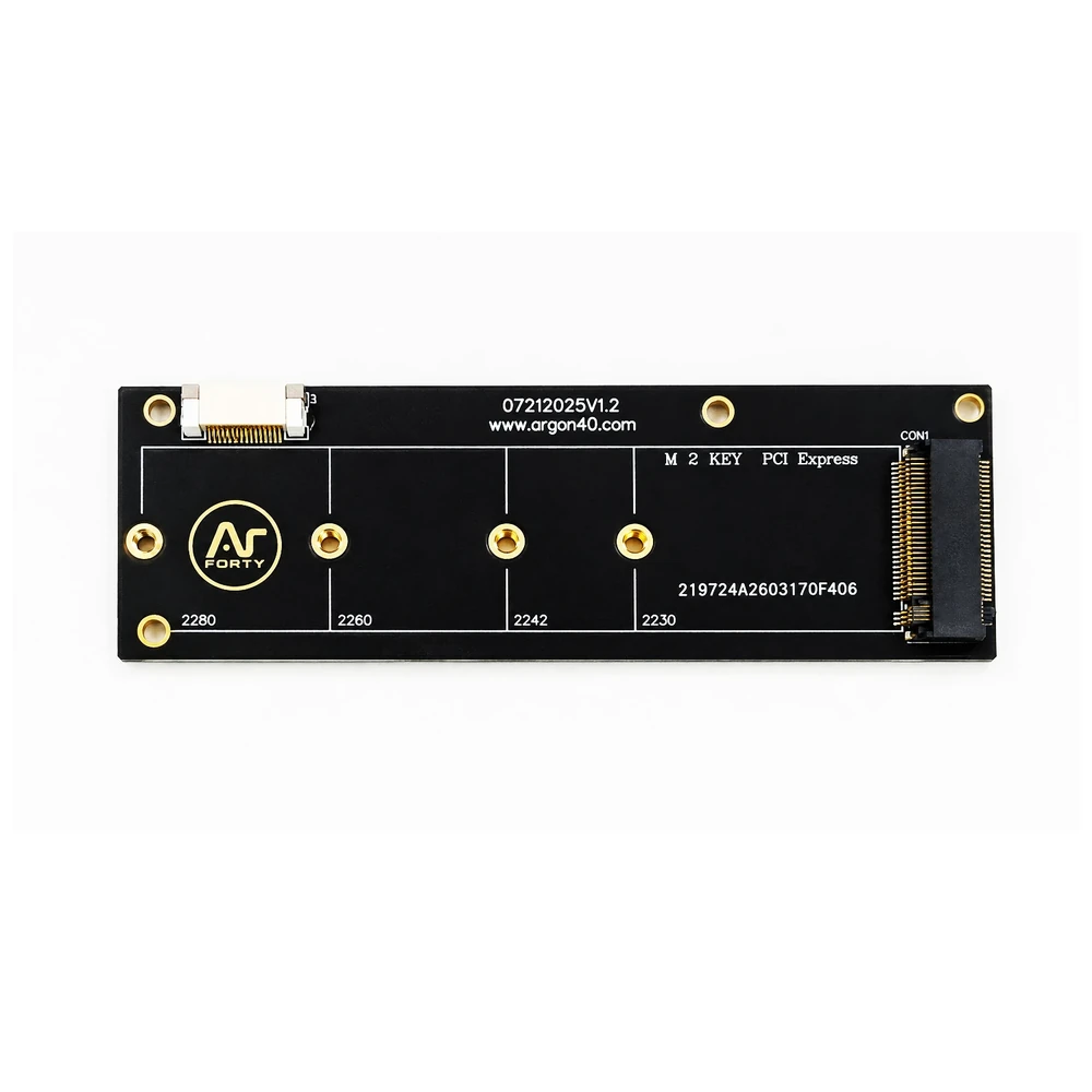 Argon Industria PCIe M.2 Single NVMe Board