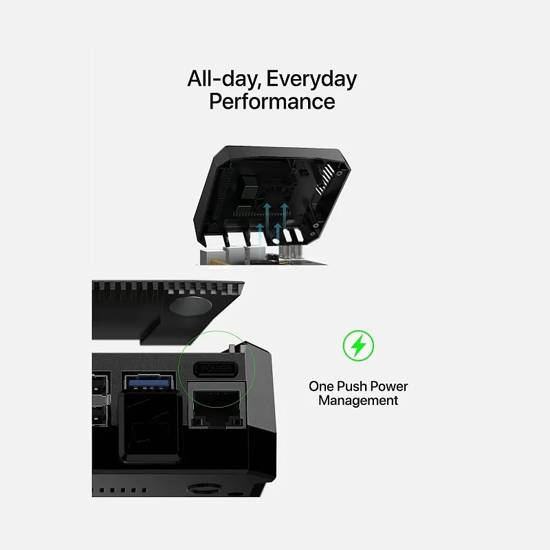 Argon ONE M.2 SATA Case for Raspberry Pi 4 - Image 4