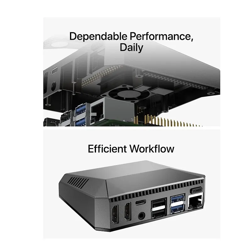 Argon ONE V2 Case for Raspberry Pi 4 - Image 2