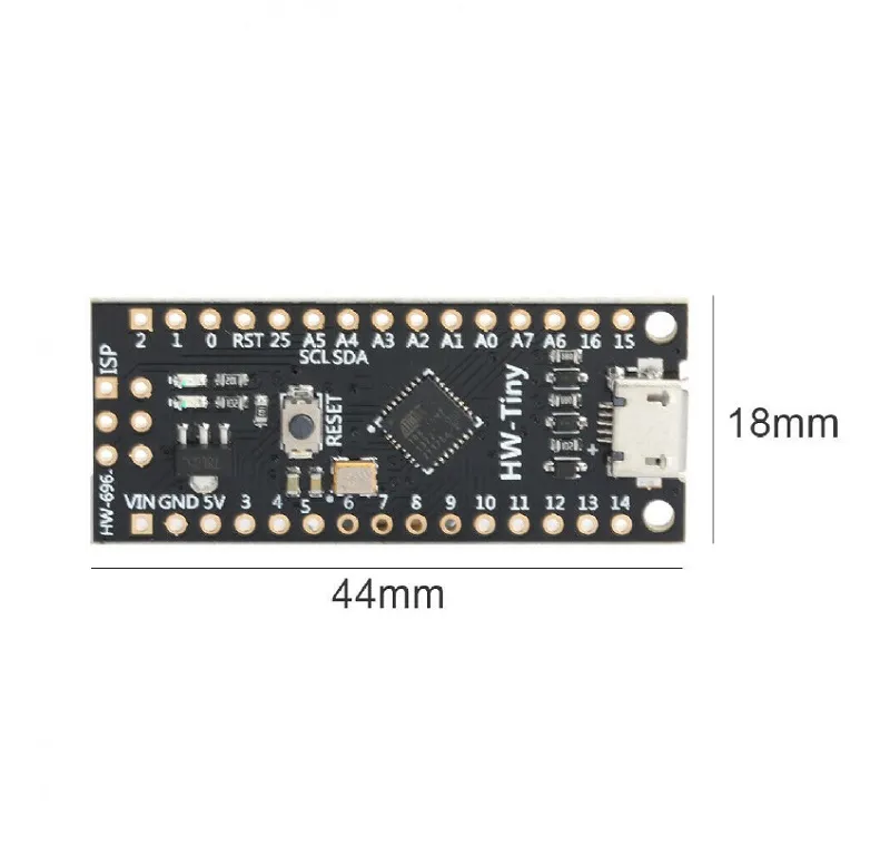 ATTINY88 Development Board 16MHz, NANO V3.0 Compatible, Unsoldered - Image 3
